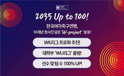여자축구연맹, 10개년 로드맵 발표…리그 확대로 기반 다진다