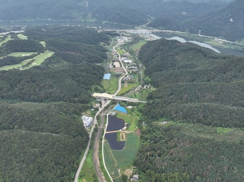 춘천연합마라톤 하프코스 전경