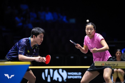 탁구 '황금 콤비' 임종훈-신유빈, 중국 스매시 혼합복식 톱시드