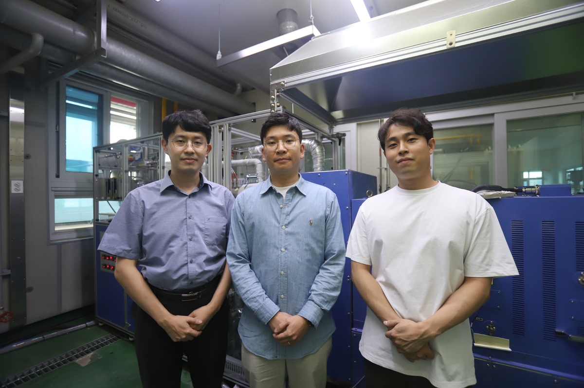 청정수소 생산 기술 개발한 한국기계연구원 연구팀 