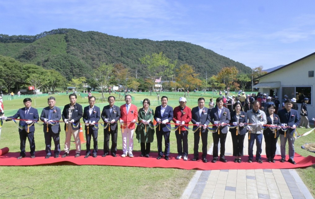 [순창소식] 쌍치면에 18홀 파크골프장 개장