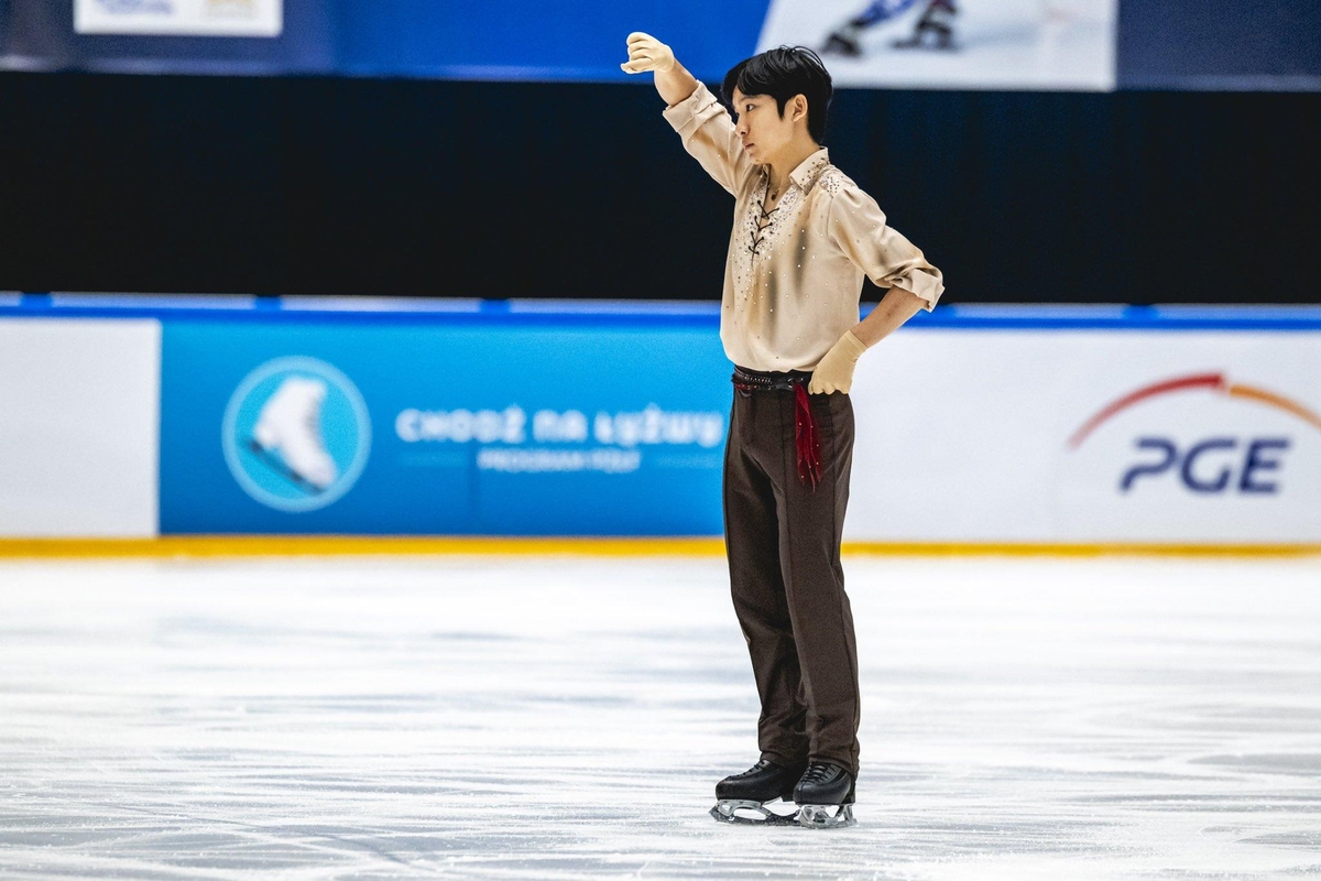 피겨 최하빈, 6차 주니어GP 우승…생애 첫 파이널 진출