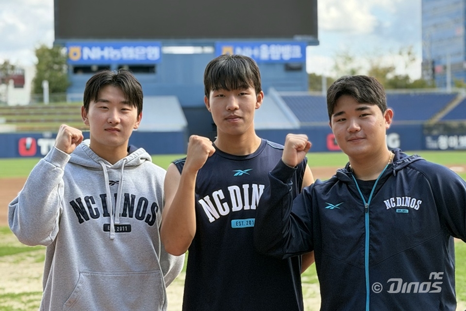 프로야구 NC, 김녹원·김태훈·이준혁 미국 투수 아카데미 파견