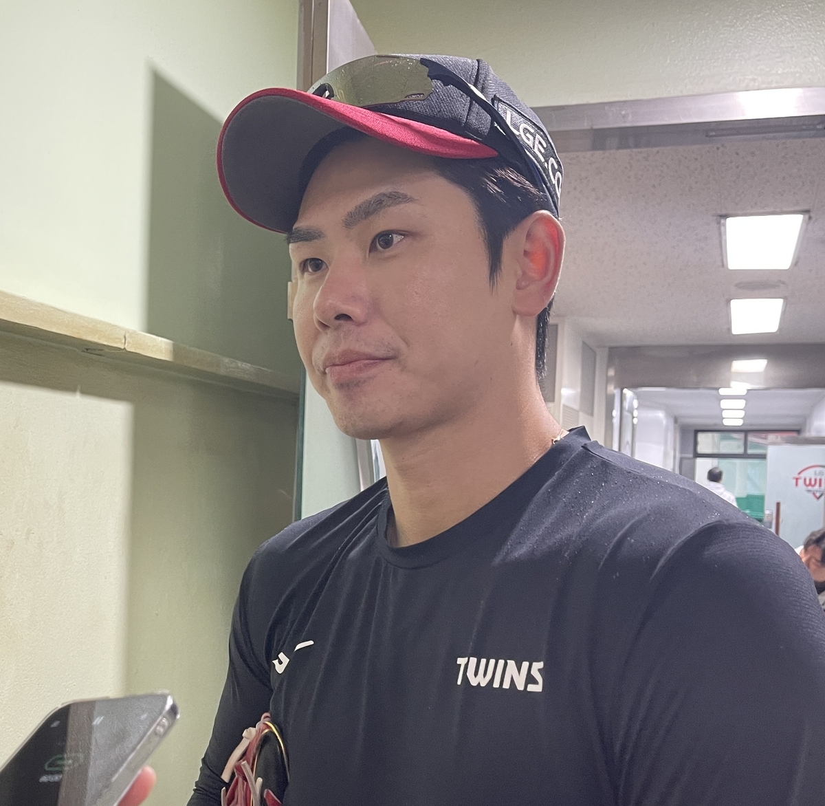 시속 160㎞ 피칭 머신으로 대비한 KS…LG 홍창기 큰 도움 돼
