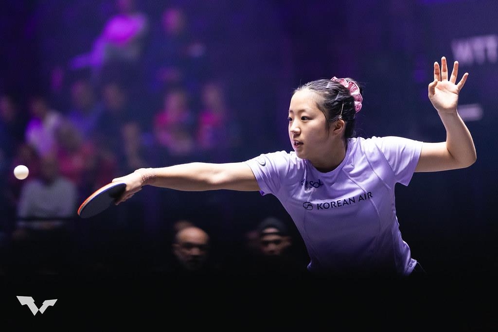 탁구 신유빈, 중국 또 넘었다…세계 8위 천이 꺾고 WTT 대회 4강