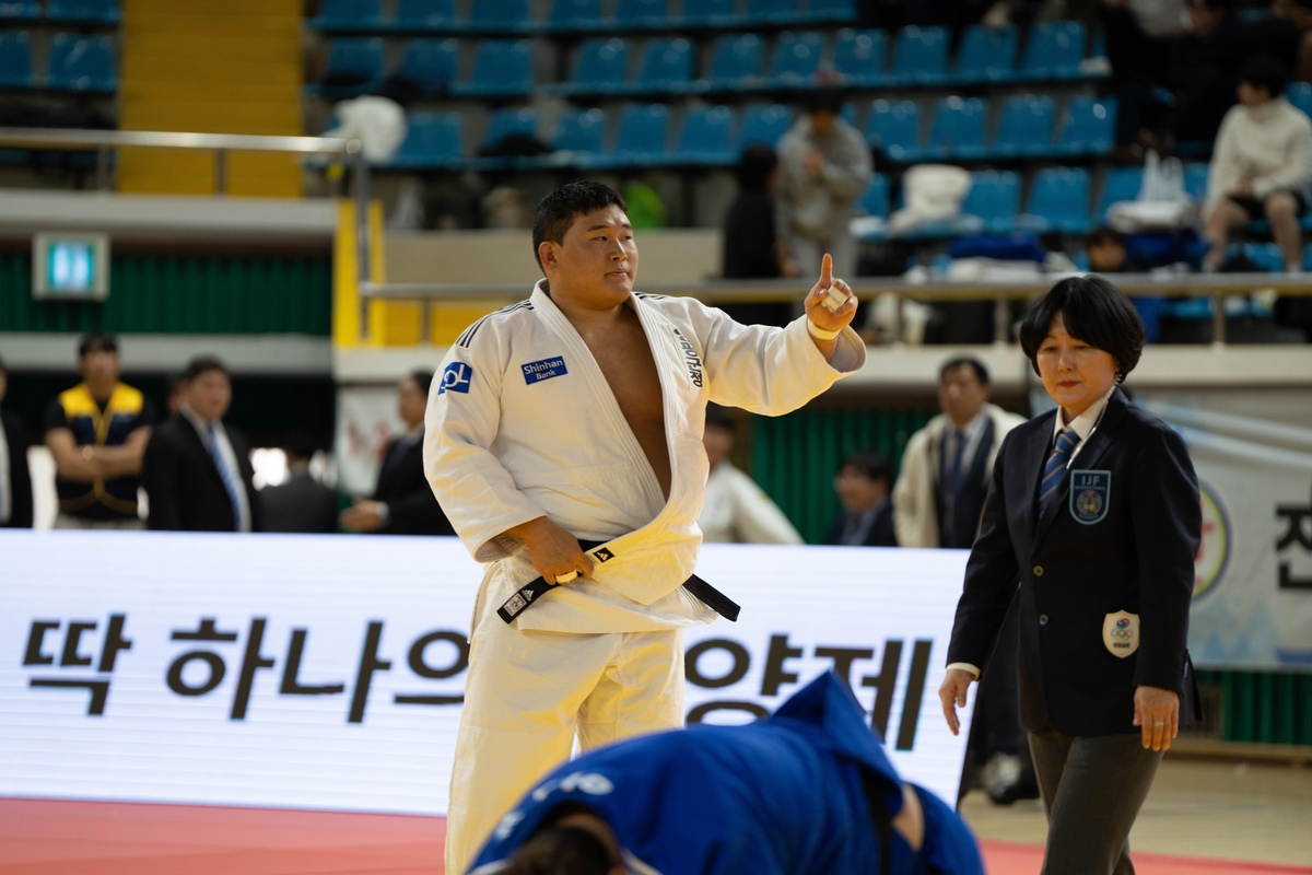 유도 김민종·허미미, 국가대표 1차 선발전 우승…전경기 한판승