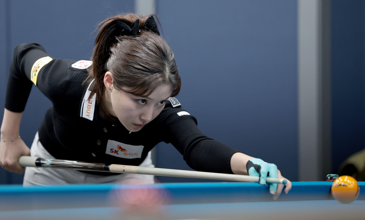 LPBA 하이원리조트 챔피언십 1차 예선을 통과한 조예은