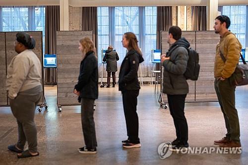 뉴욕시장 선거 투표 현장