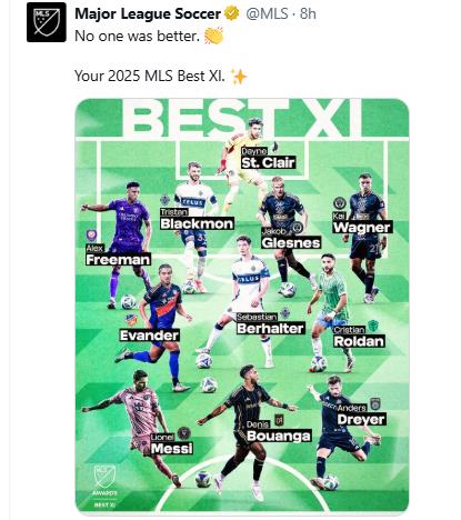 2025 MLS 베스트11.