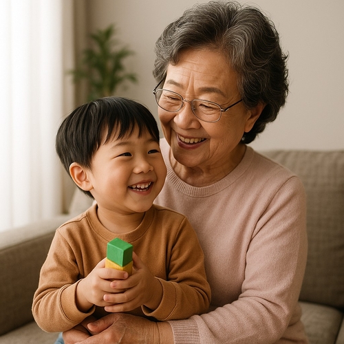 '손주 돌봄' 할머니의 건강 역설…%22노쇠 위험 22% 낮았다%22