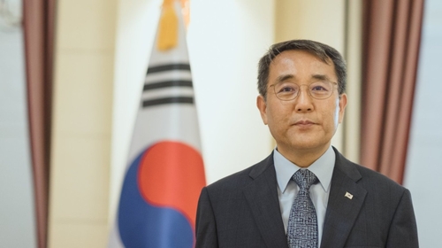La foto, proporcionada por la Embajada de Corea del Sur ante Argentina, muestra a su embajador, Jang Myung-soo. (Prohibida su reventa y archivo)