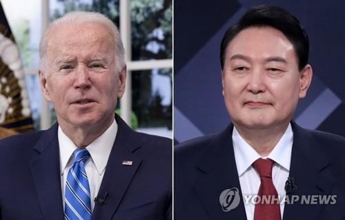 (2ª AMPLIACIÓN) El presidente electo Yoon y Biden sostienen una conversación telefónica