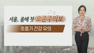 [날씨] 서울 올해 첫 오존주의보…때이른 더위 계속