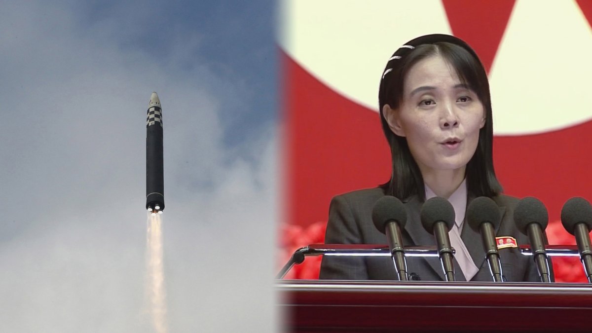 북한, 동해로 탄도미사일 2발 발사…김여정 또 위협 담화
