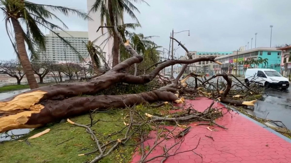 "괌공항, 30일 이후 재개"…호텔·생필품 찾기 전쟁