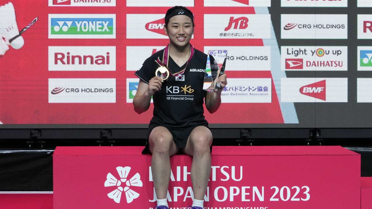 '2주 연속 우승' 안세영, 세계 랭킹 1위 등극