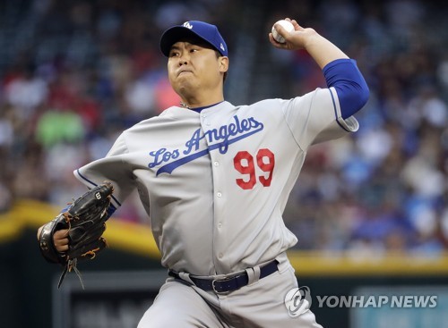 Dodgers' Ryu Hyun-jin collects 9th win in another scoreless start