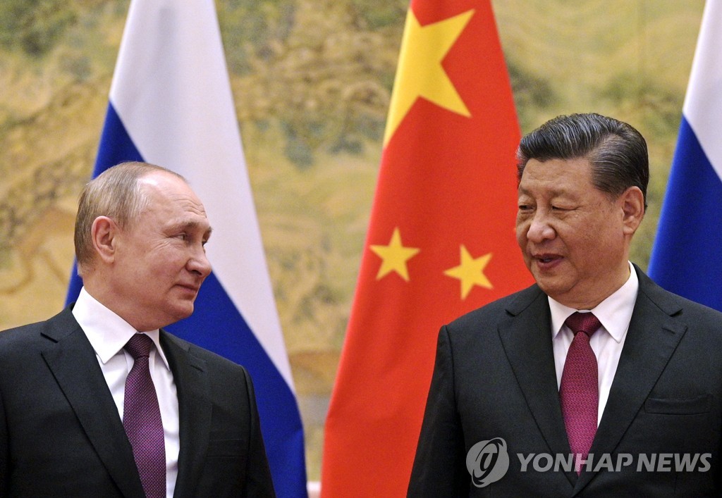 블라디미르 푸틴 대통령과 시진핑 주석