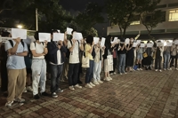'시위 금지' 홍콩서도 사람들이 모였다…