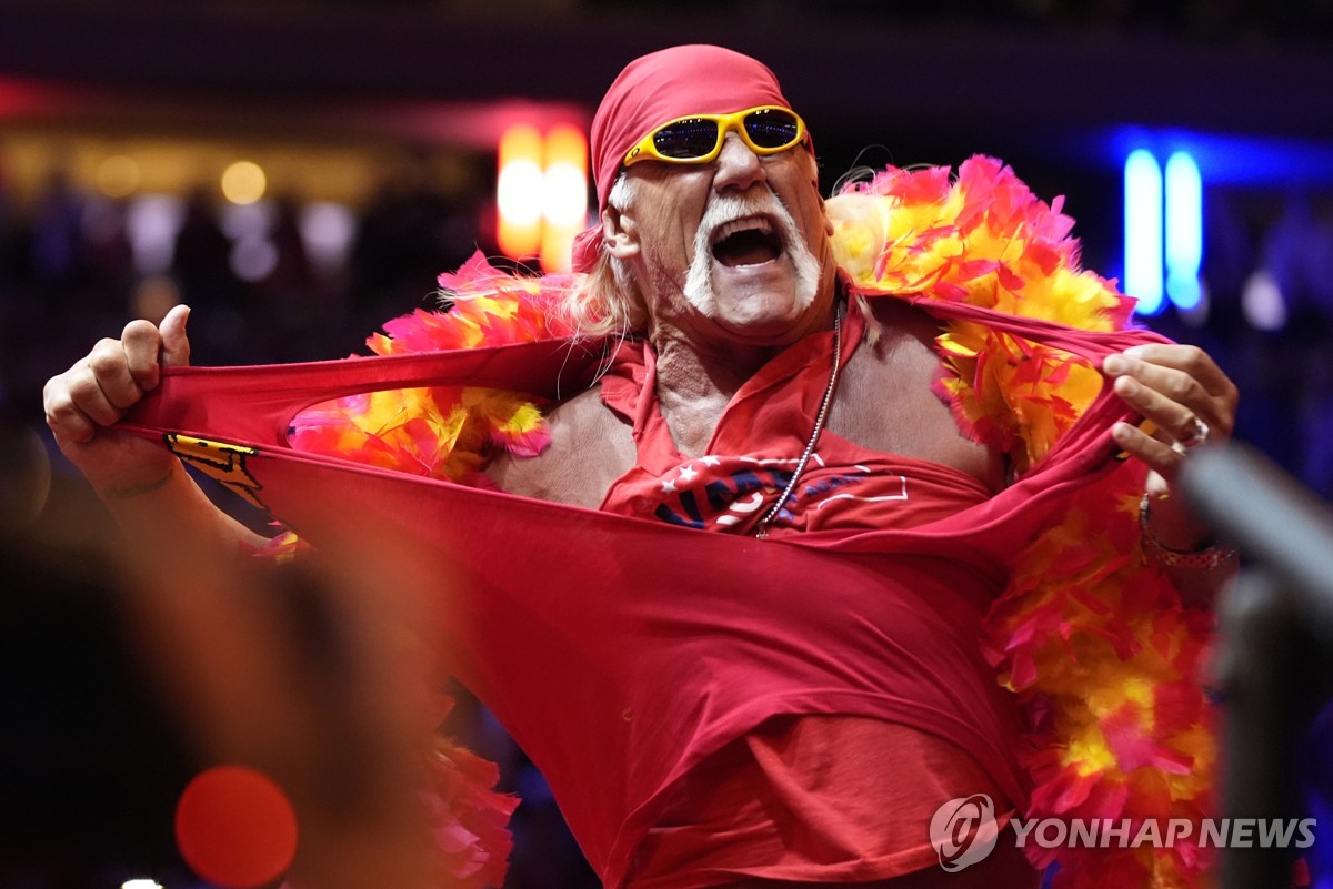 "미국의 거대한 아이콘이 떠났다"…헐크 호건 별세에 애도 물결