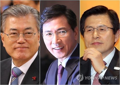 韓国大統領選支持率　文氏が自己最高で連続首位