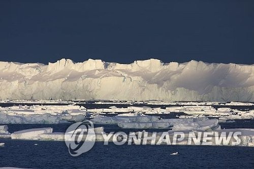 남극 주변 얼음 감소