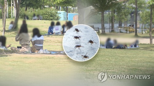 야외 나들이 건강하게 즐기려면…"참진드기 조심하세요"