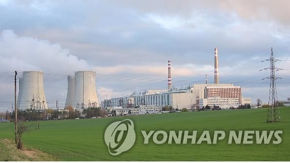 This undated file photo provided by the Korea Hydro & Nuclear Power shows the Dukovany Nuclear Power Plant, located in southern region of Dukovany in the Czech Republic. (PHOTO NOT FOR SALE) (Yonhap)