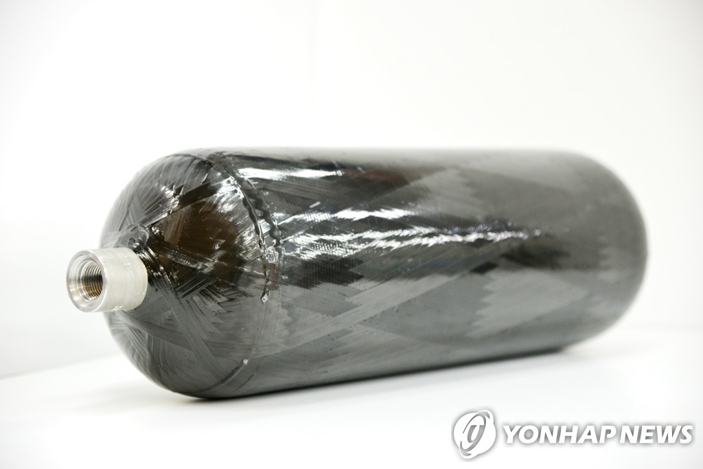 효성첨단소재 탄소섬유로 만들어진 수소연료탱크