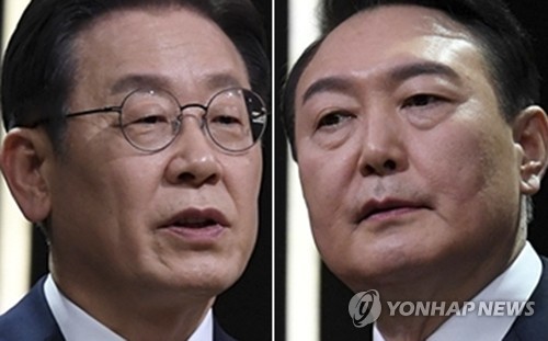 韓国大統領選候補支持率　尹氏と安氏の一本化なら李氏上回る