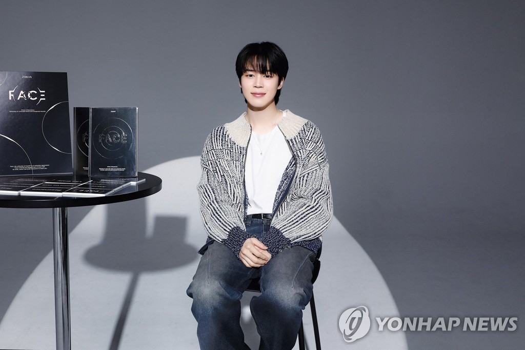 BTS member Jimin is seen in this photo provided by BigHit Music. (PHOTO NOT FOR SALE) (Yonhap)