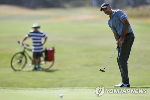 '남녀 동시 개최' 빅오픈, 짧은 전장에 남자 대회는 버디 잔치