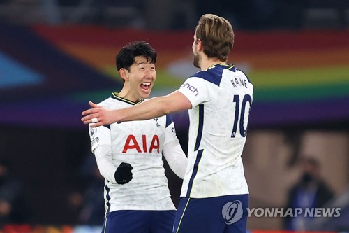 '손흥민-케인 최다골 합작' 토트넘, 쾌조의 '3연승 행진'