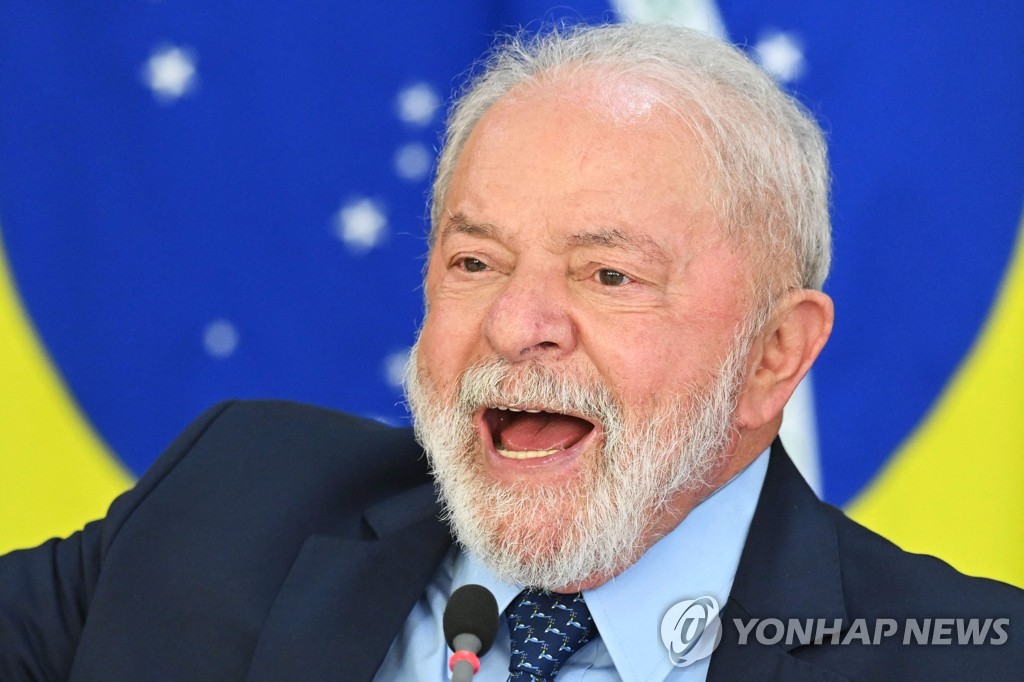 루이스 이나시우 룰라 다시우바 브라질 대통령