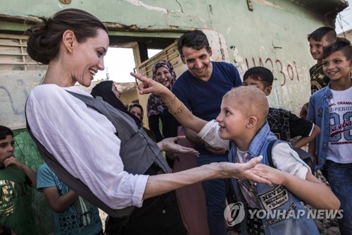 졸리, 유엔과 결별…"난민·현지와 직접 소통해 구호활동"