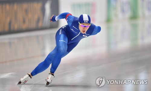 빙속 김진수, 종목별 세계선수권 남자 1,000ｍ 17위