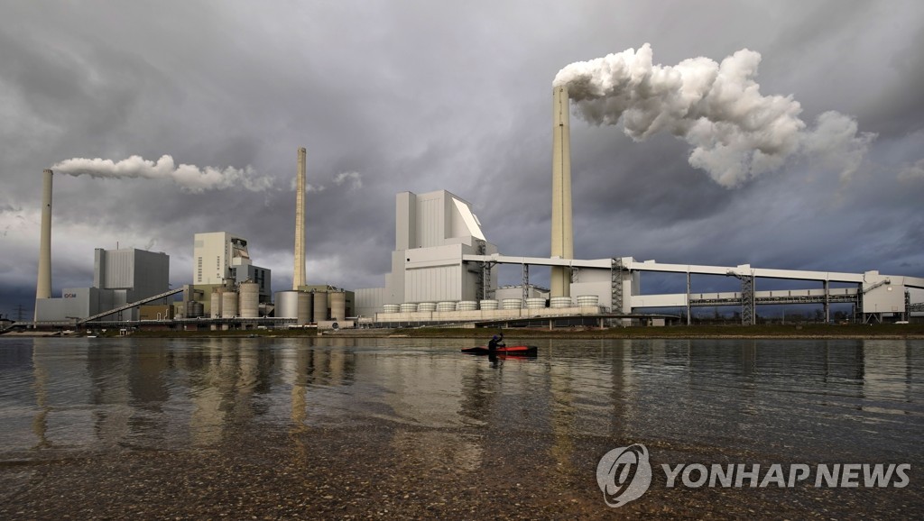 탄소배출 주범인 독일의 석탄화력발전소