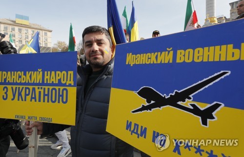 이란, 러시아에 드론 수출 첫 시인…"우크라 전쟁 수개월 전"