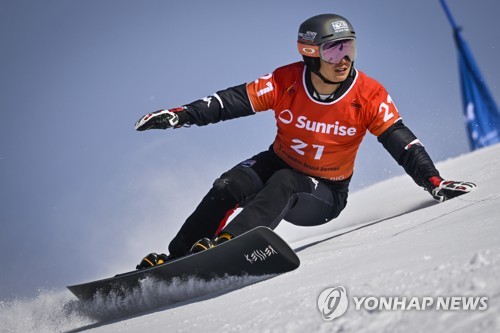 이상호, 스노보드 월드컵 캐나다 대회 준우승…시즌 첫 메달