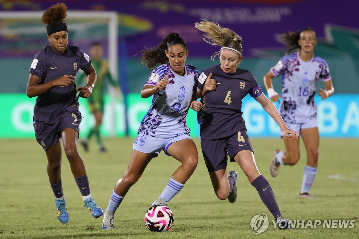 북한의 U-17 여자월드컵 결승 상대는 스페인…잉글랜드 3-0 완파