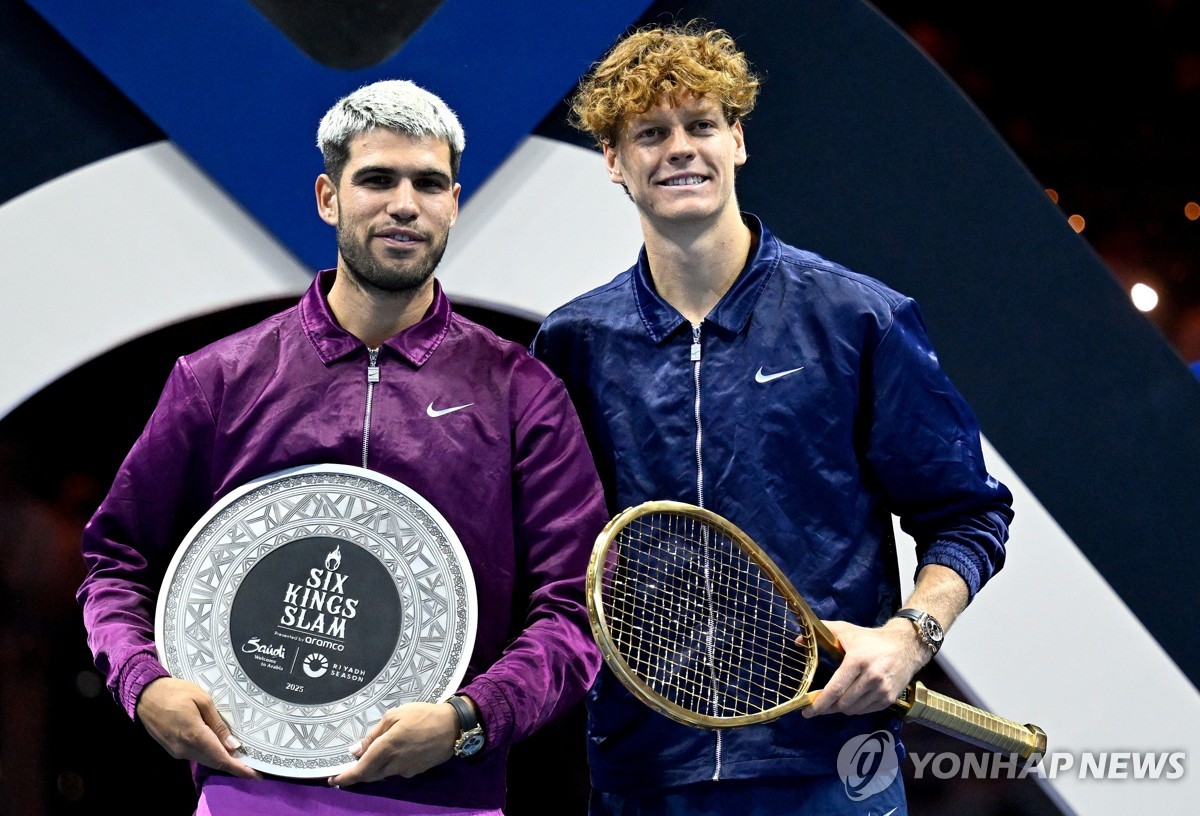 신네르, 파리 마스터스 테니스서 세계 1위 탈환 기회