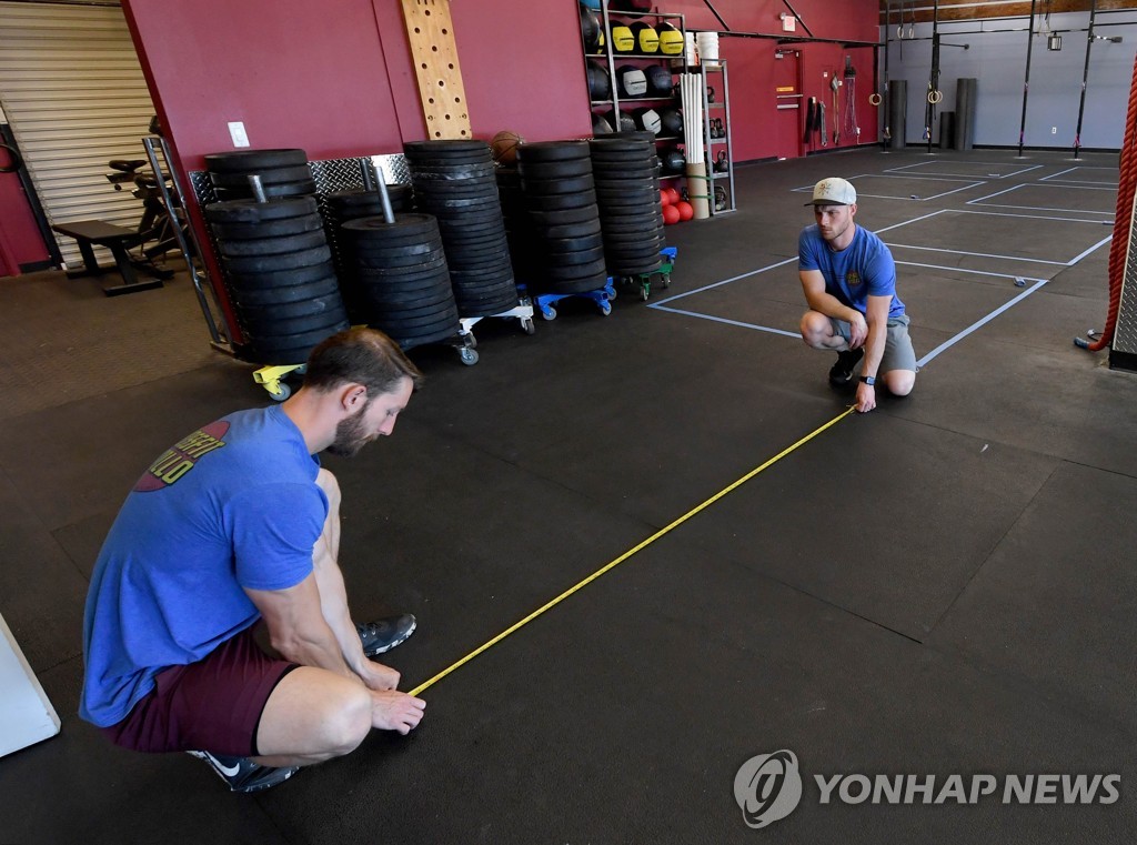 미국 라스베이거스의 크로스핏 체육관[게티이미지=연합뉴스] 