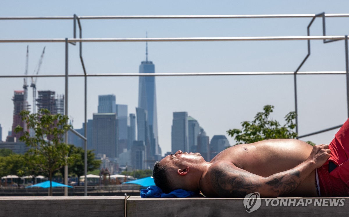 美에 올여름 첫 '열돔' 폭염주의보…뉴욕 34도 등 '위험' 예보