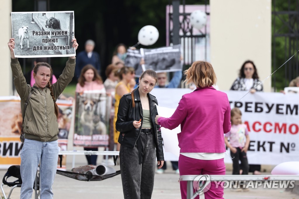Campaign against proposed stray animal euthanasia amendment in Ryazan, Russia