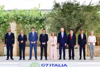 G7 정상회의 개막…伊총리 "측정가능한 구체적 결과 나올것"