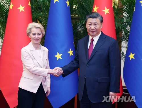 EU "中, 러 편들다 시장 이미지 해쳐…'불공정' 환경도 문제"(종합2보)
