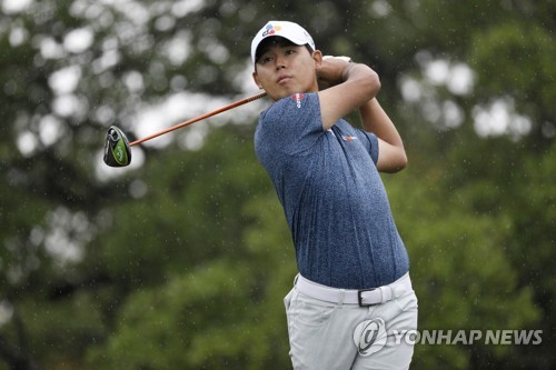 S. Korean Kim Si-woo on verge of 3rd PGA Tour win