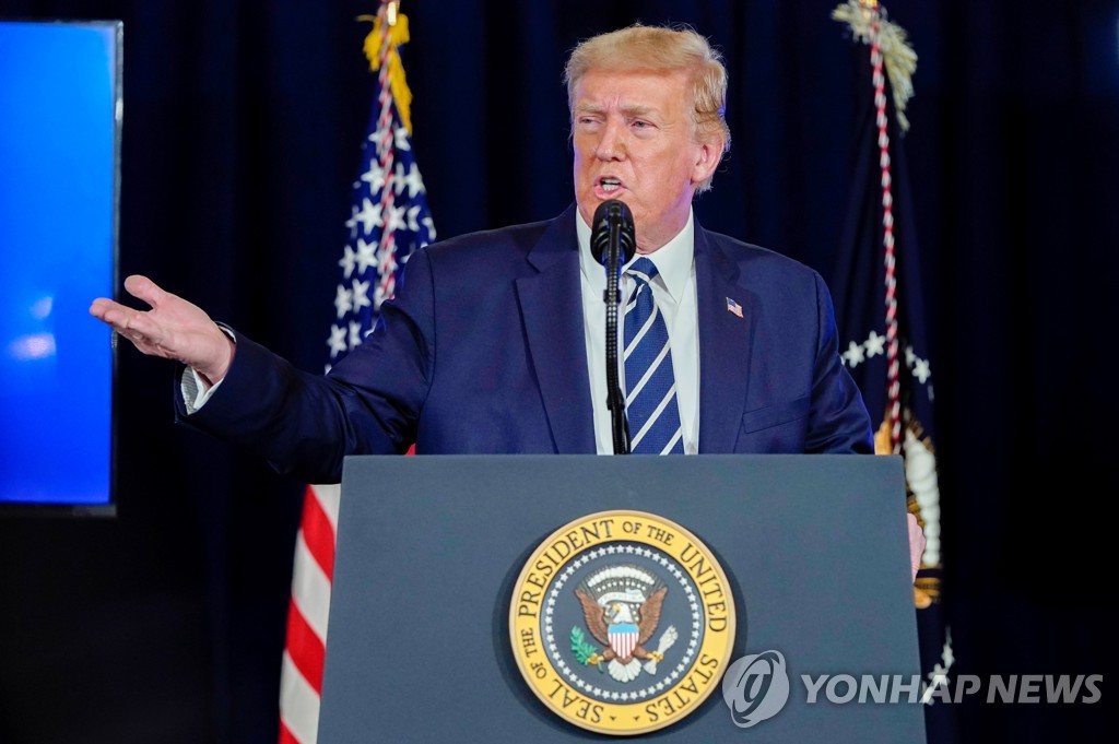 (LEAD) Trump says he will make deals with N.K. very quickly if reelected