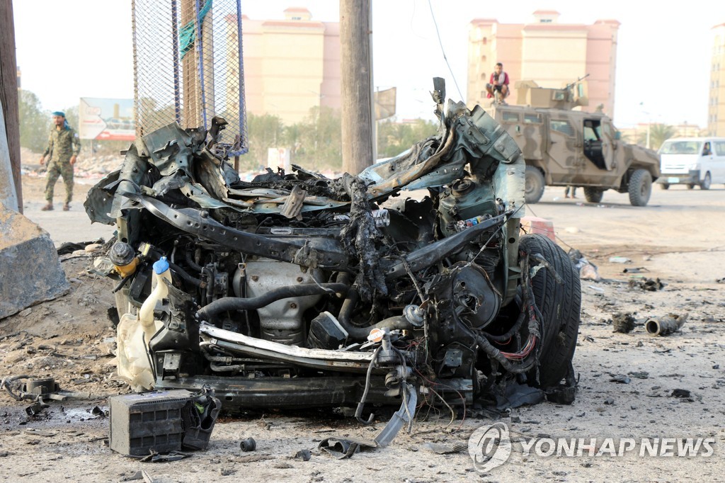 예멘 정부군 고위 장성 차량 폭탄 공격으로 사망