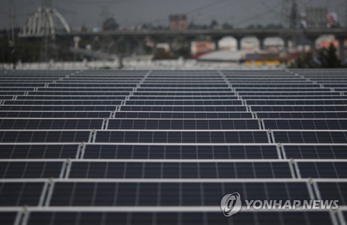 멕시코 재생에너지 회사의 태양광 시설